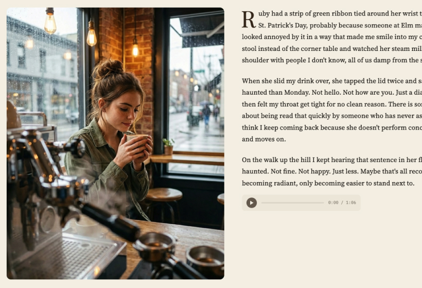 Ana's Journal homepage
